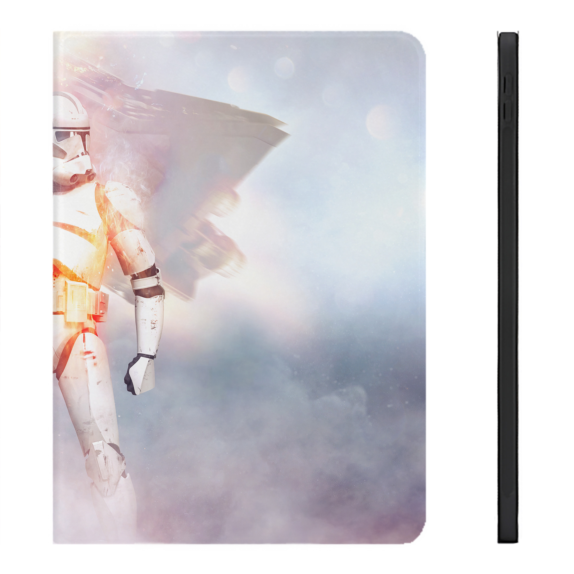 （画像用） スター・ウォーズ Star Wars IPadケース ペンホルダー付き ブックスタイルデザイン
